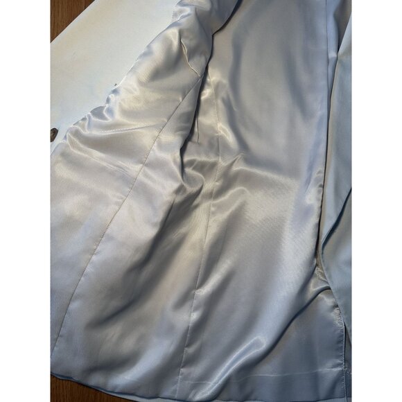 Banana Republic Cream Peak Lapel Double-Breasted Blazer Size 6 – Tailored Struct - Picture 9 of 9